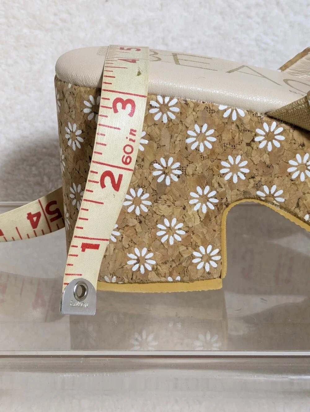 Womens Beach By Matisse Floral Cork Platform Slip On Sandals Summer Festival  6